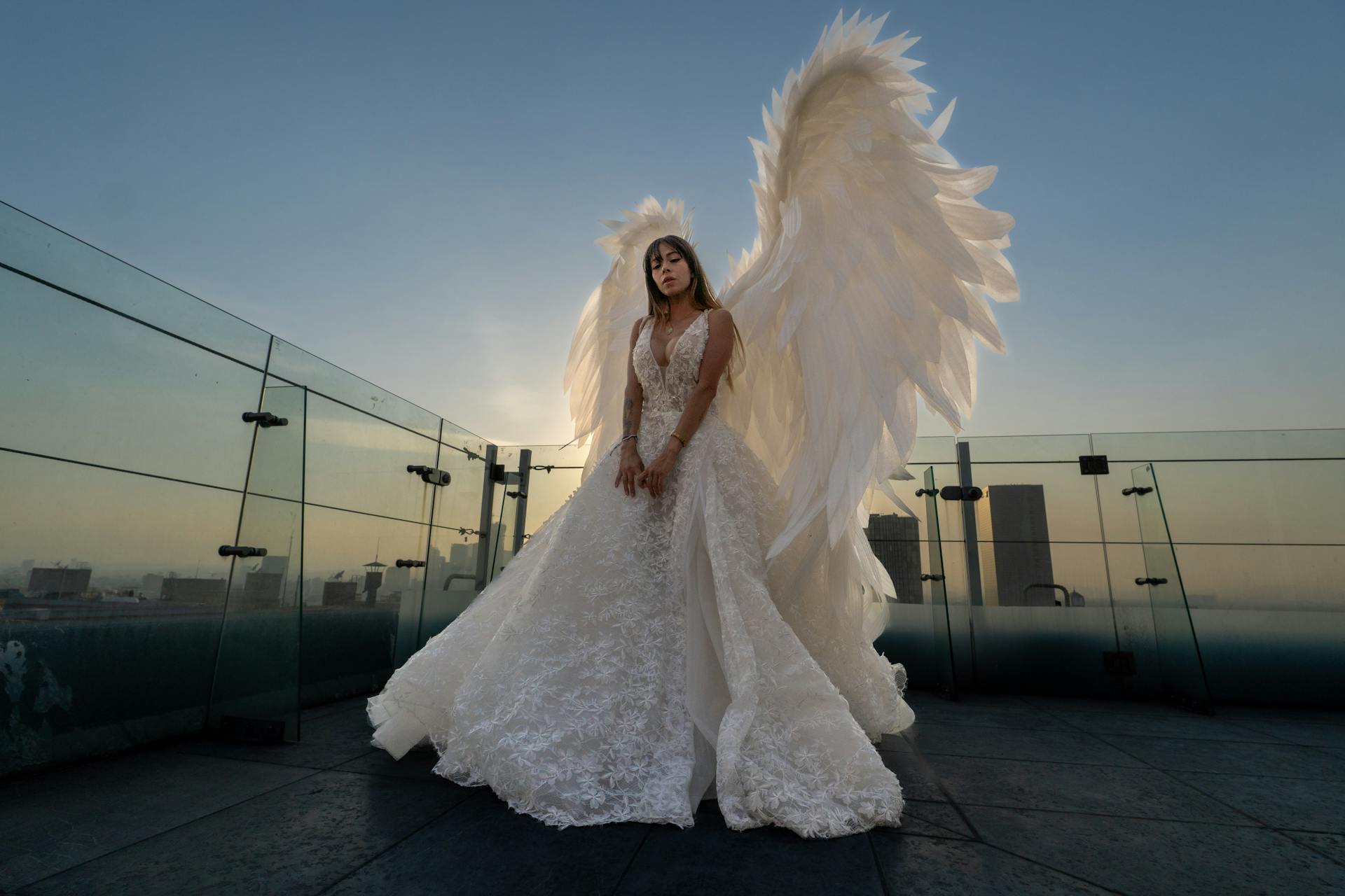 What do angels wear?