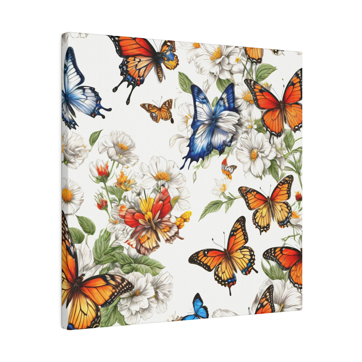 Butterfly Prairie Matte Canvas, Stretched, 0.75"