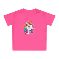 T-shirt Bébé Licorne en coton biologique