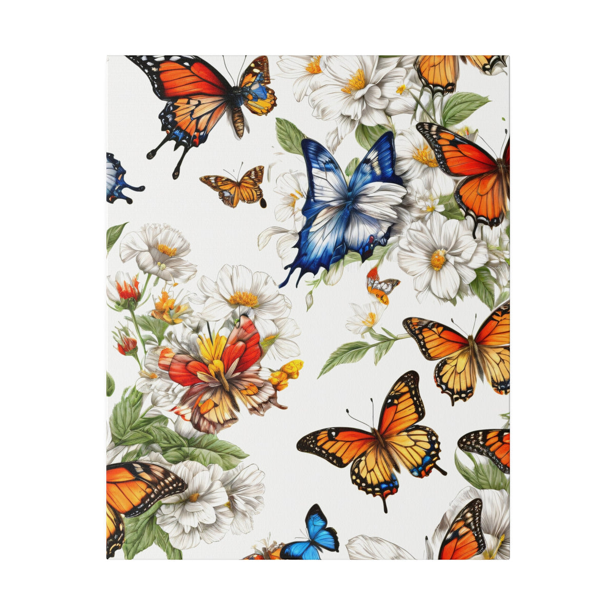 Butterfly Prairie Matte Canvas, Stretched, 0.75"