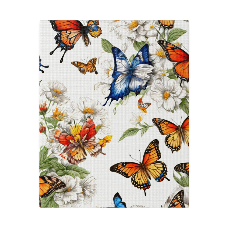 Toile mate Butterfly Prairie, tendue, 0,75"