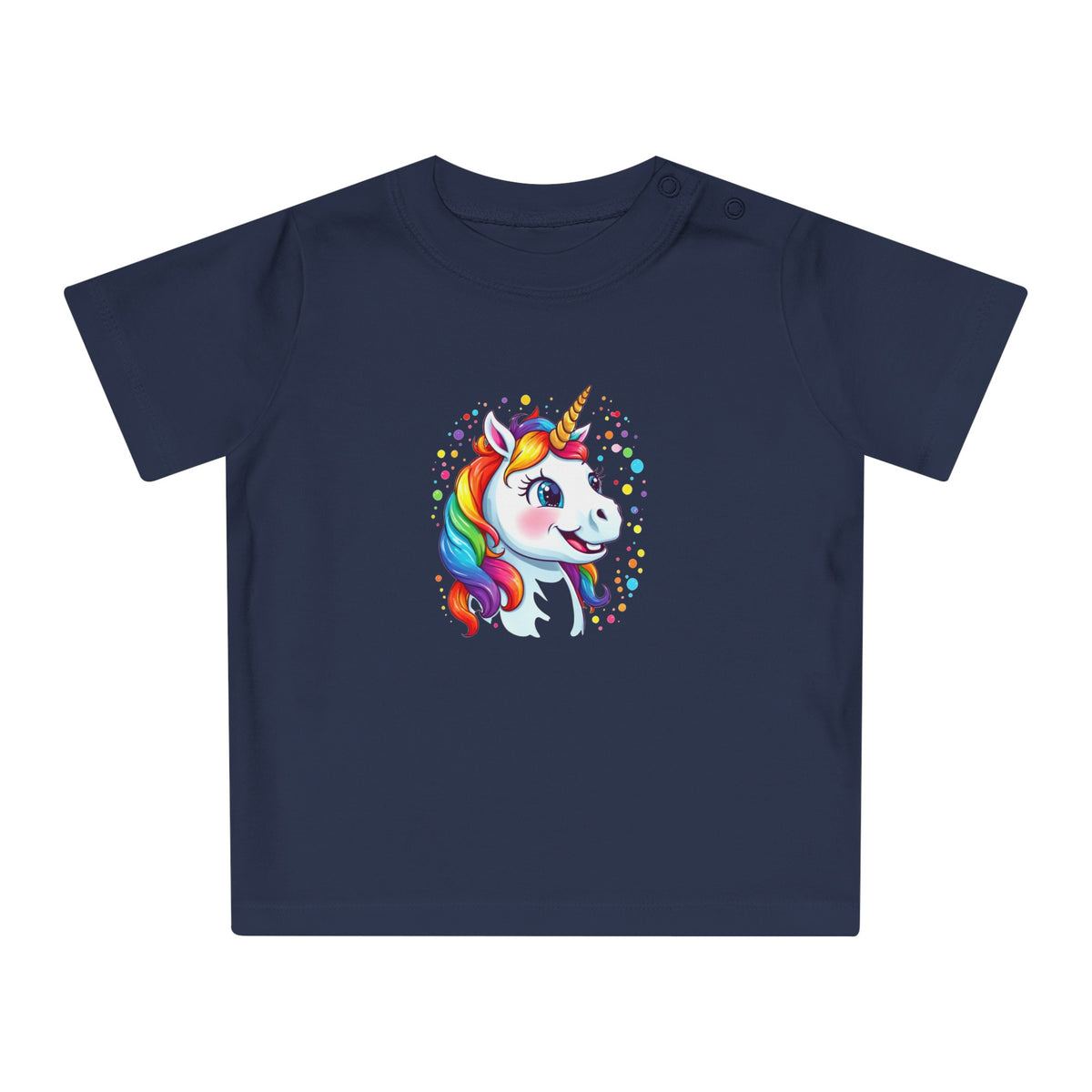 T-shirt Bébé Licorne en coton biologique