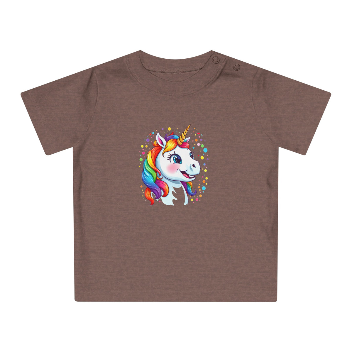 T-shirt Bébé Licorne en coton biologique