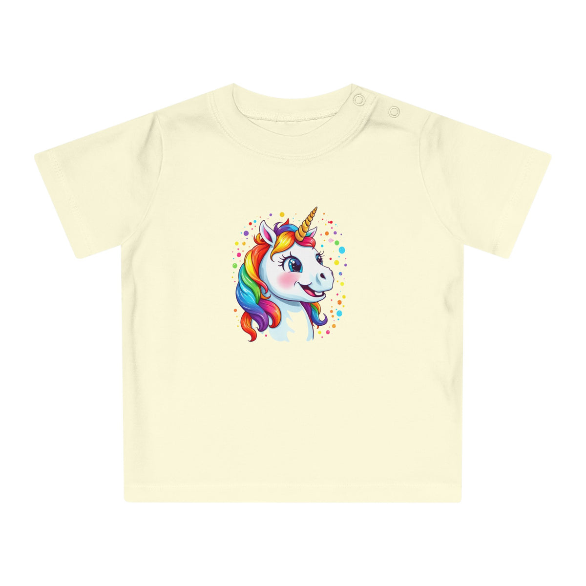 T-shirt Bébé Licorne en coton biologique