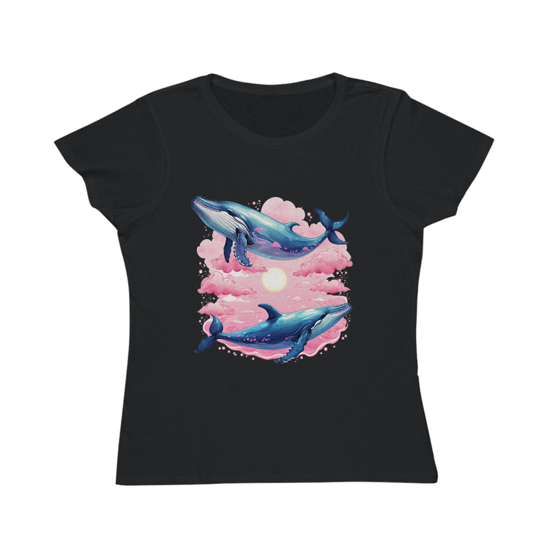 Whale Couple Organic Cotton Classic T-Shirt