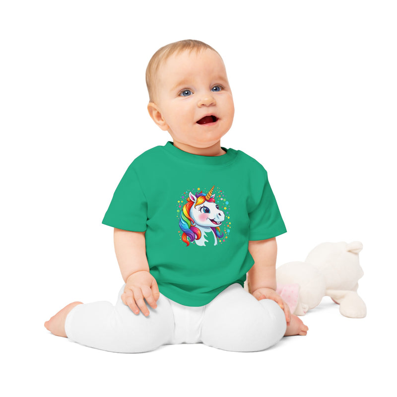 Unicorn Organic Cotton Baby T-Shirt