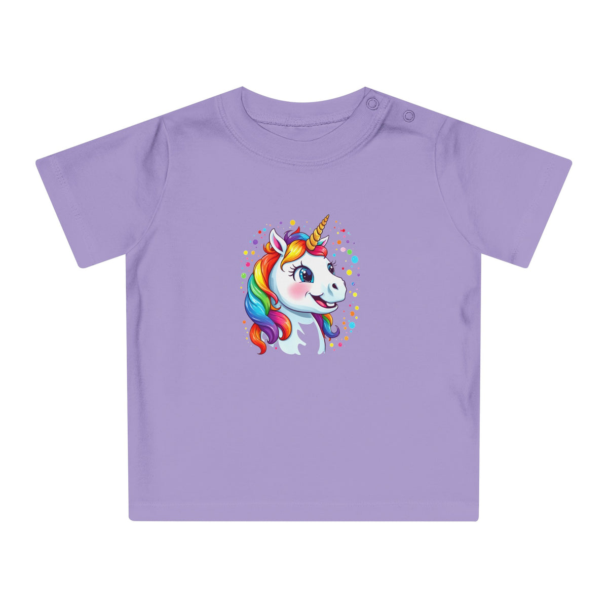 T-shirt Bébé Licorne en coton biologique