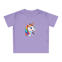 T-shirt Bébé Licorne en coton biologique