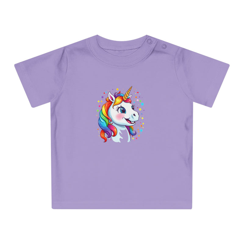 T-shirt Bébé Licorne en coton biologique