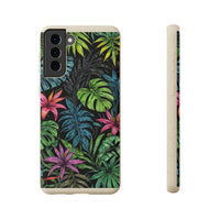 Étui de téléphone biodégradable de forêt tropicale