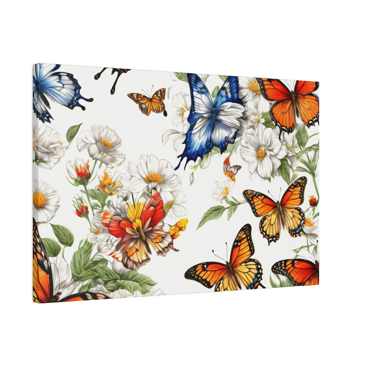 Toile mate Butterfly Prairie, tendue, 0,75"