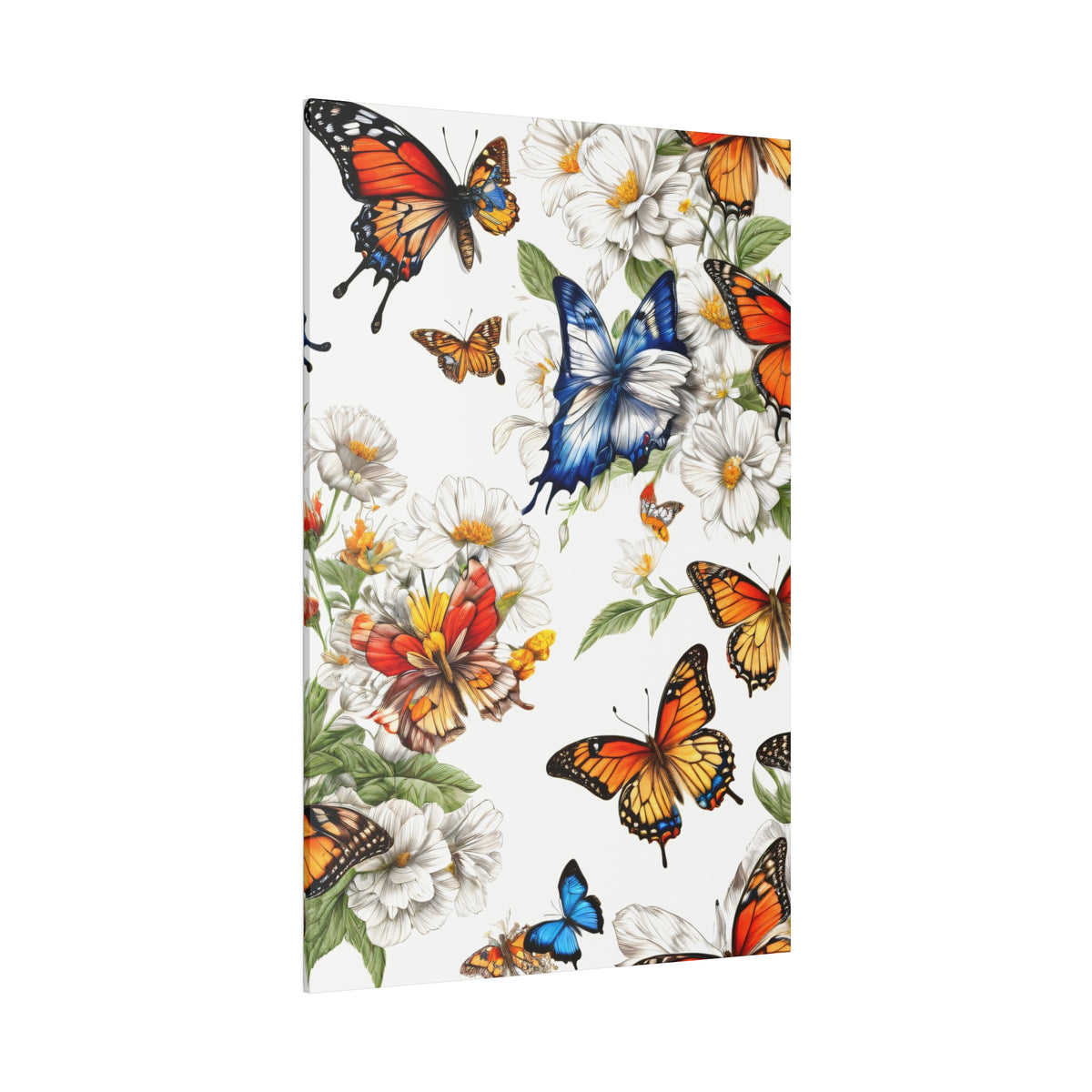 Toile mate Butterfly Prairie, tendue, 0,75"