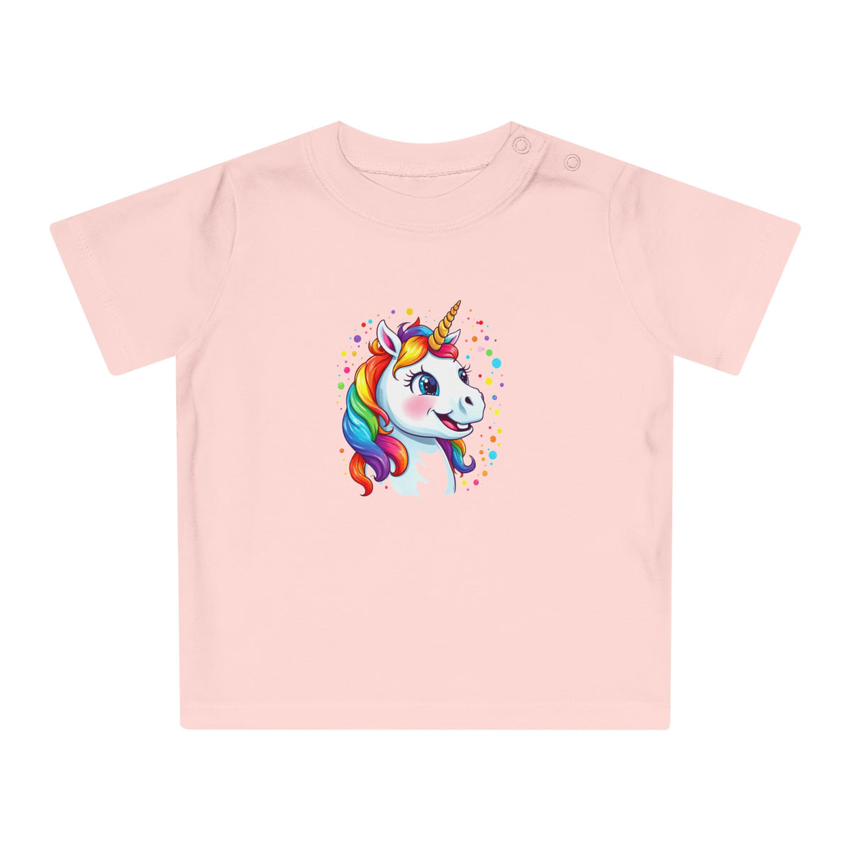 T-shirt Bébé Licorne en coton biologique