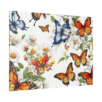 Butterfly Prairie Matte Canvas, Stretched, 0.75"