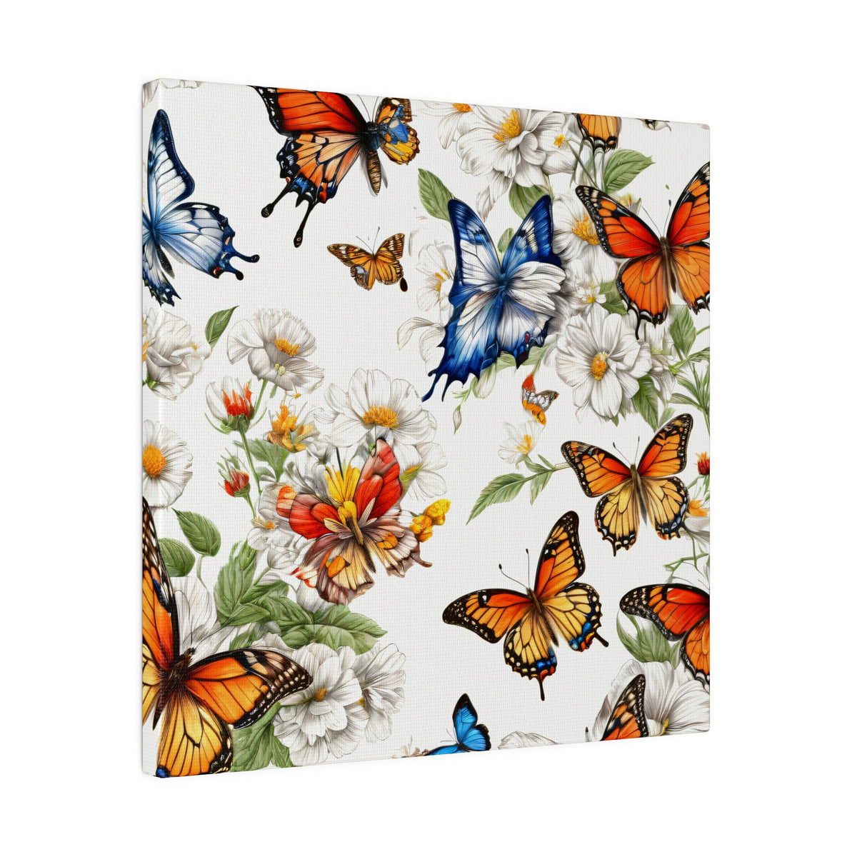 Toile mate Butterfly Prairie, tendue, 0,75"