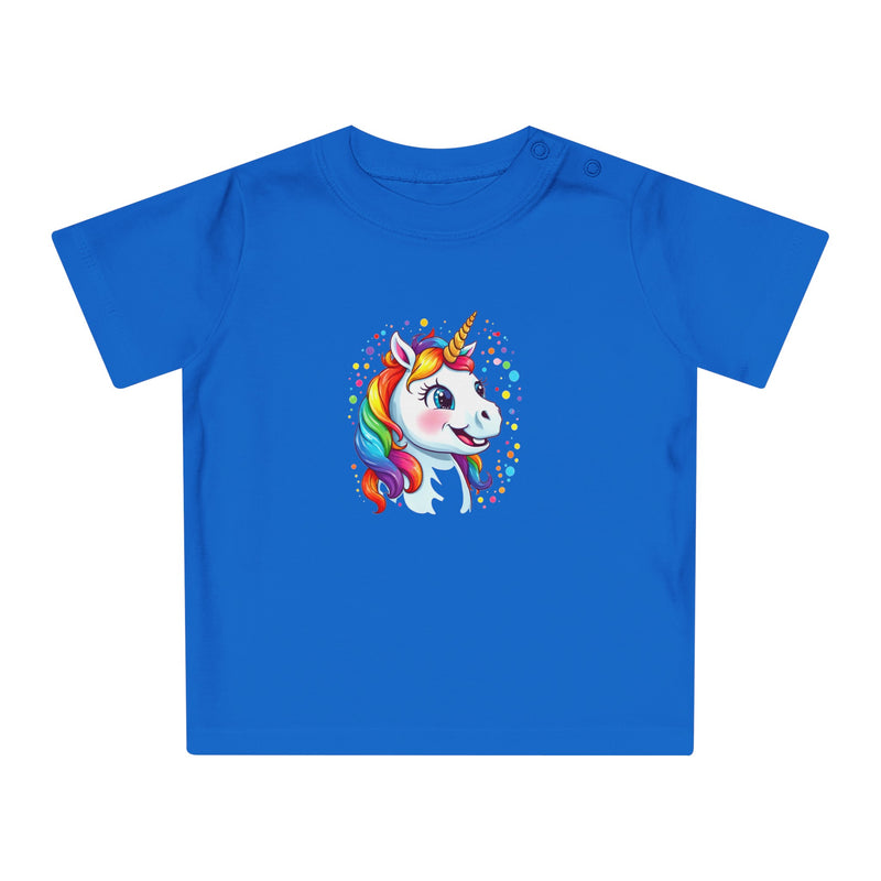 T-shirt Bébé Licorne en coton biologique