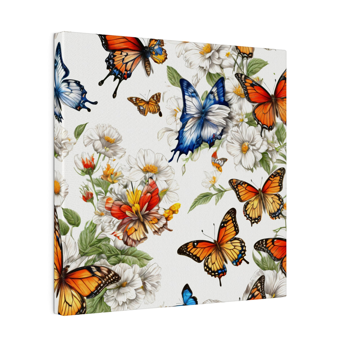 Butterfly Prairie Matte Canvas, Stretched, 0.75"