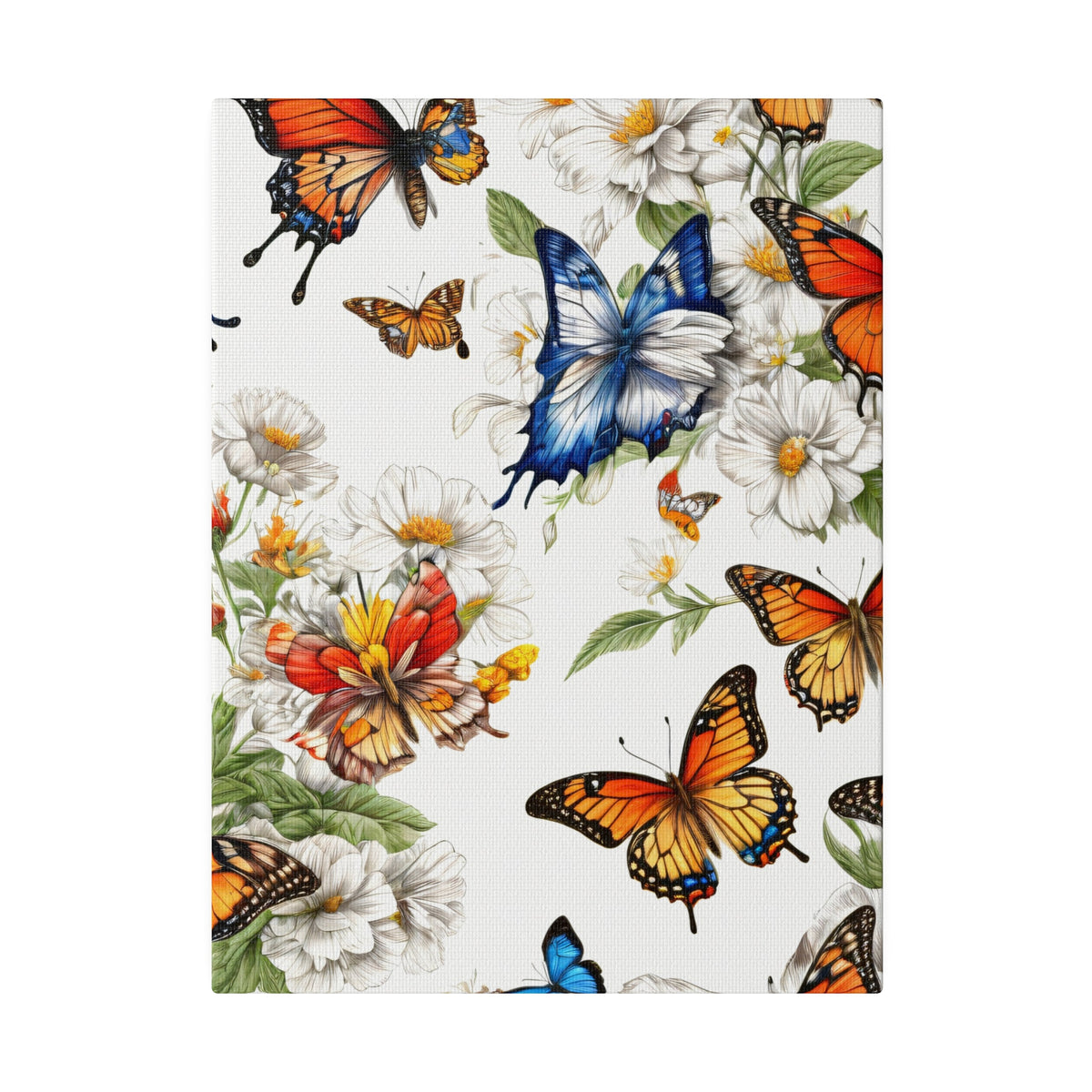 Toile mate Butterfly Prairie, tendue, 0,75"