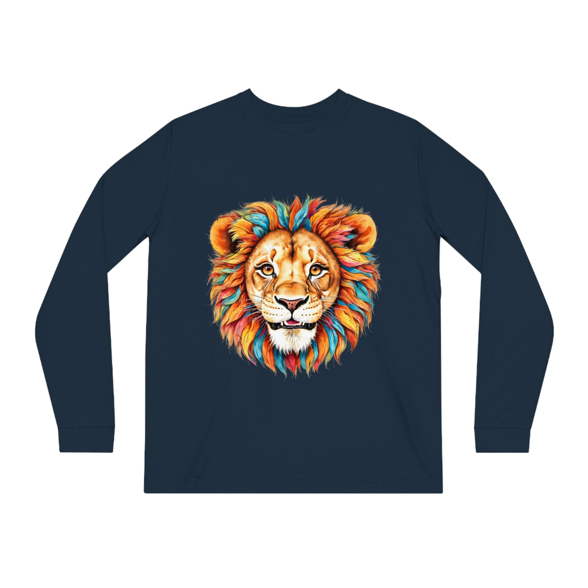 T-shirt à manches longues en coton biologique Blue Lion