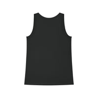 Tanktop aus Bio-Baumwolle mit blauem Löwen