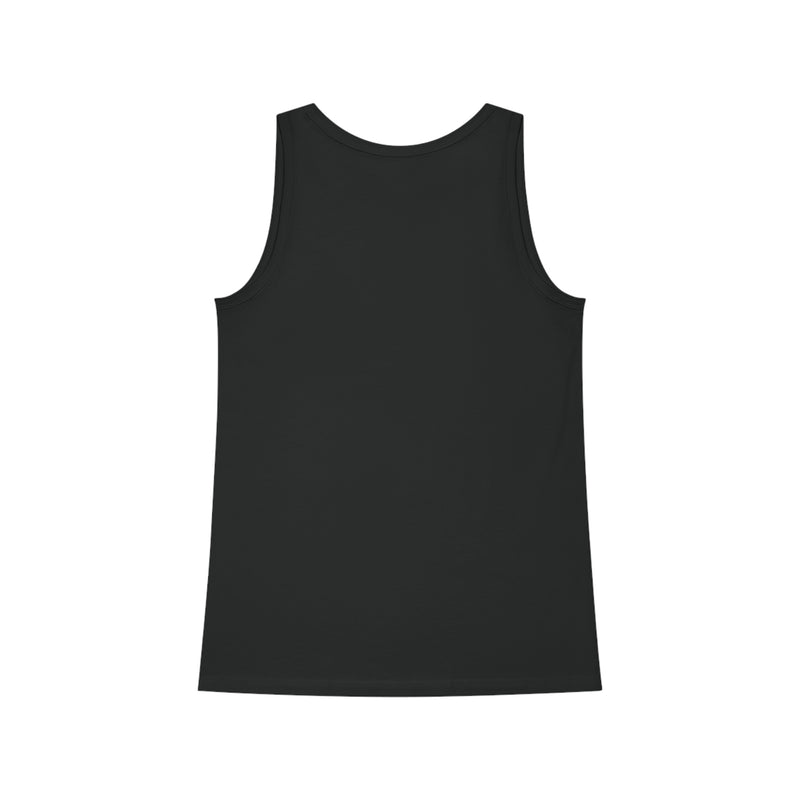 Tanktop aus Bio-Baumwolle mit blauem Löwen