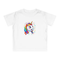 T-shirt Bébé Licorne en coton biologique