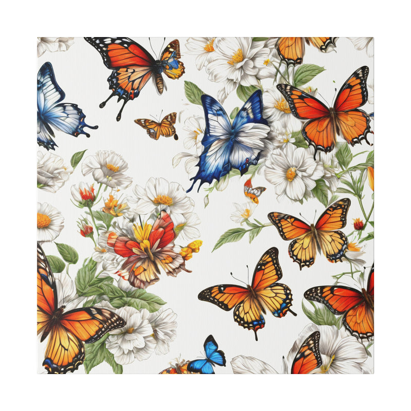 Toile mate Butterfly Prairie, tendue, 0,75"