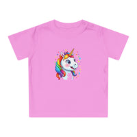 T-shirt Bébé Licorne en coton biologique