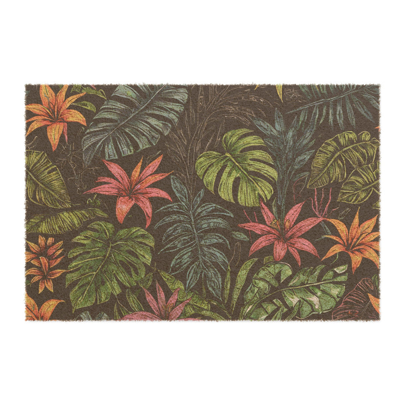 Tropical Forest Coconut Coir Doormat