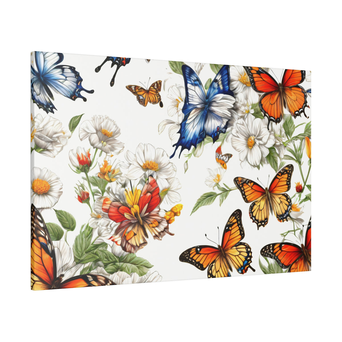 Butterfly Prairie Matte Canvas, Stretched, 0.75"