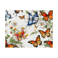 Toile mate Butterfly Prairie, tendue, 0,75"