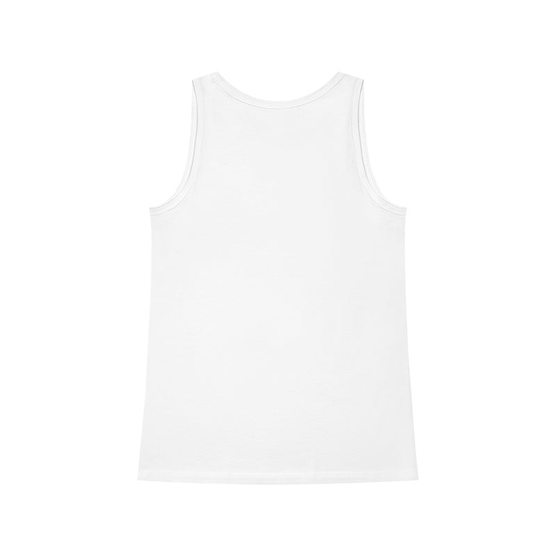 Tanktop aus Bio-Baumwolle mit blauem Löwen