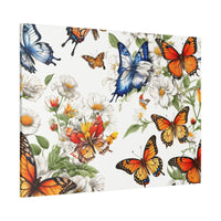 Toile mate Butterfly Prairie, tendue, 0,75"