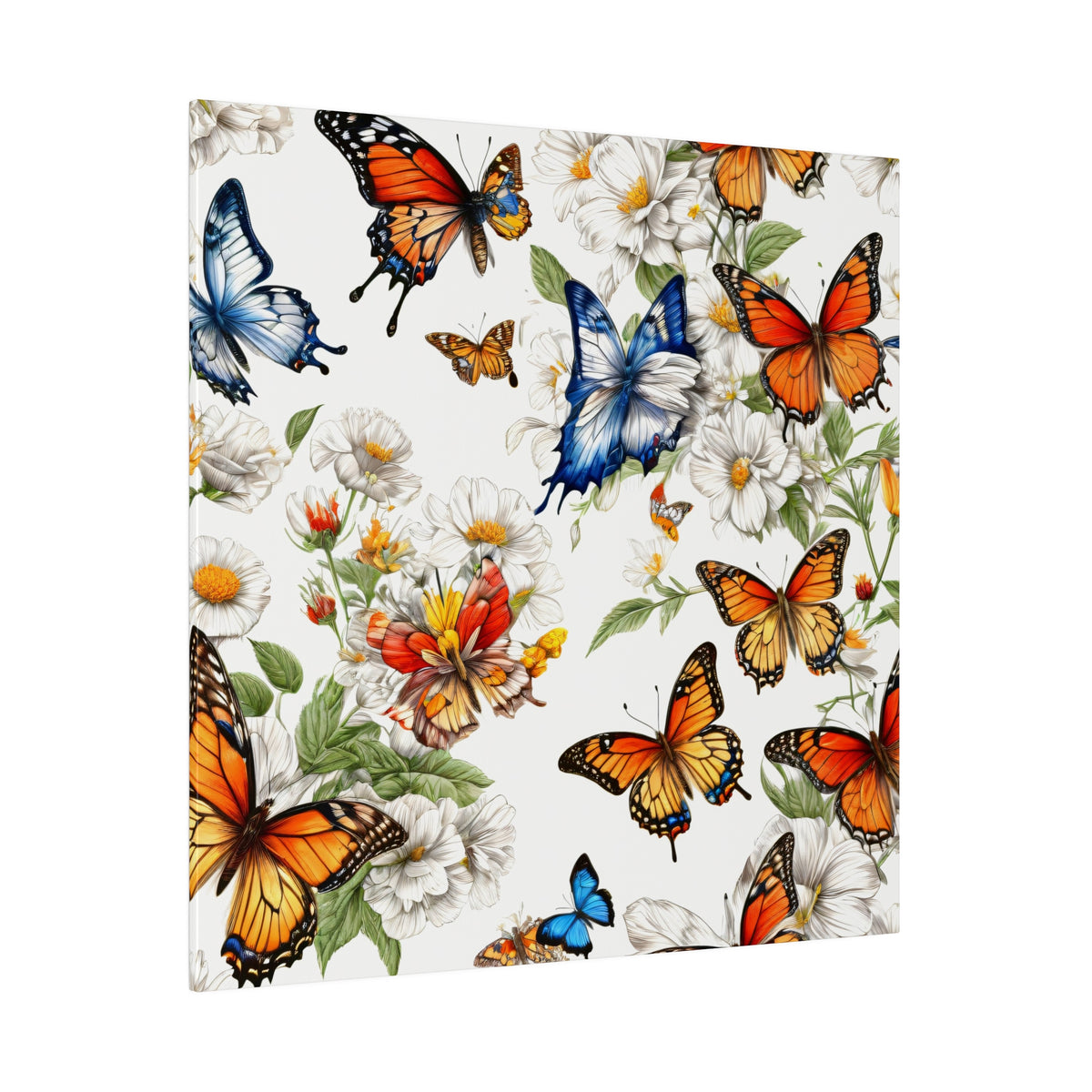 Butterfly Prairie Matte Canvas, Stretched, 0.75"