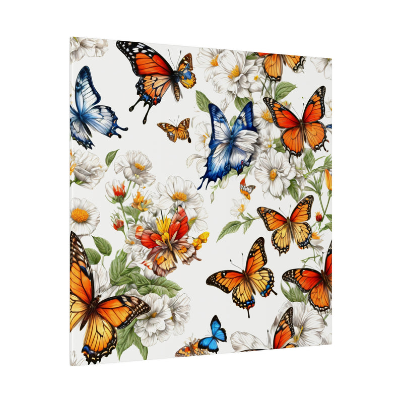 Toile mate Butterfly Prairie, tendue, 0,75"