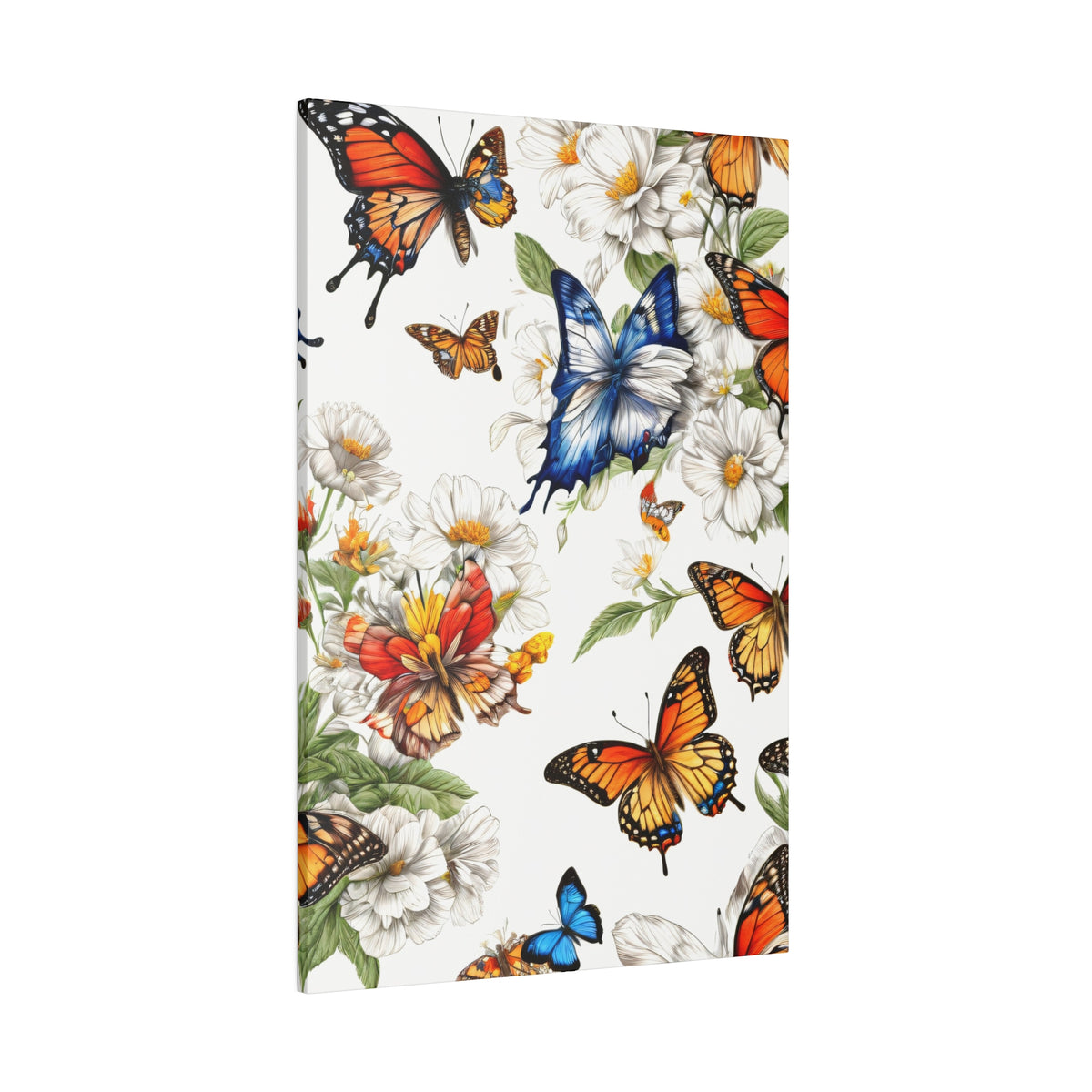 Butterfly Prairie Matte Canvas, Stretched, 0.75"