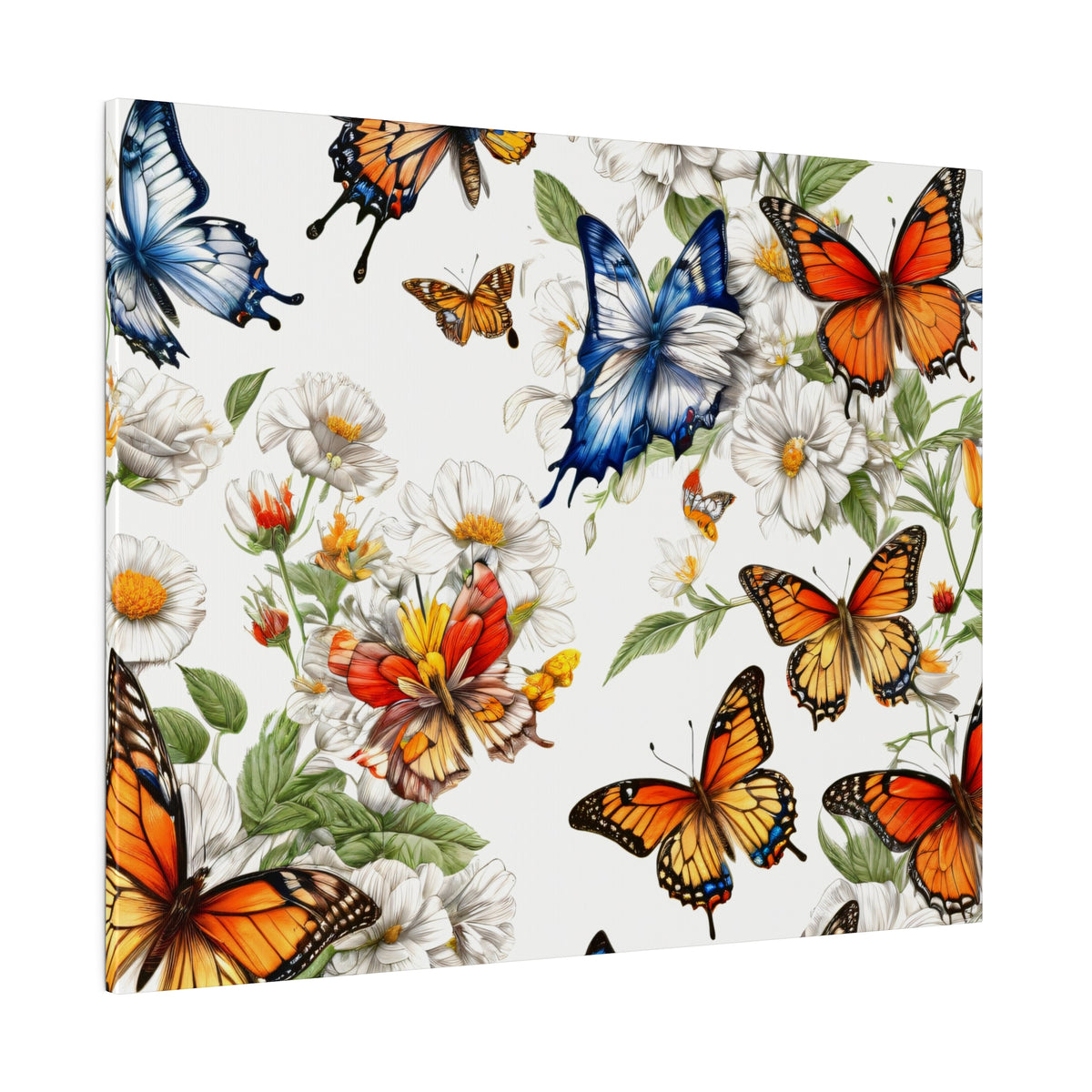 Butterfly Prairie Matte Canvas, Stretched, 0.75"