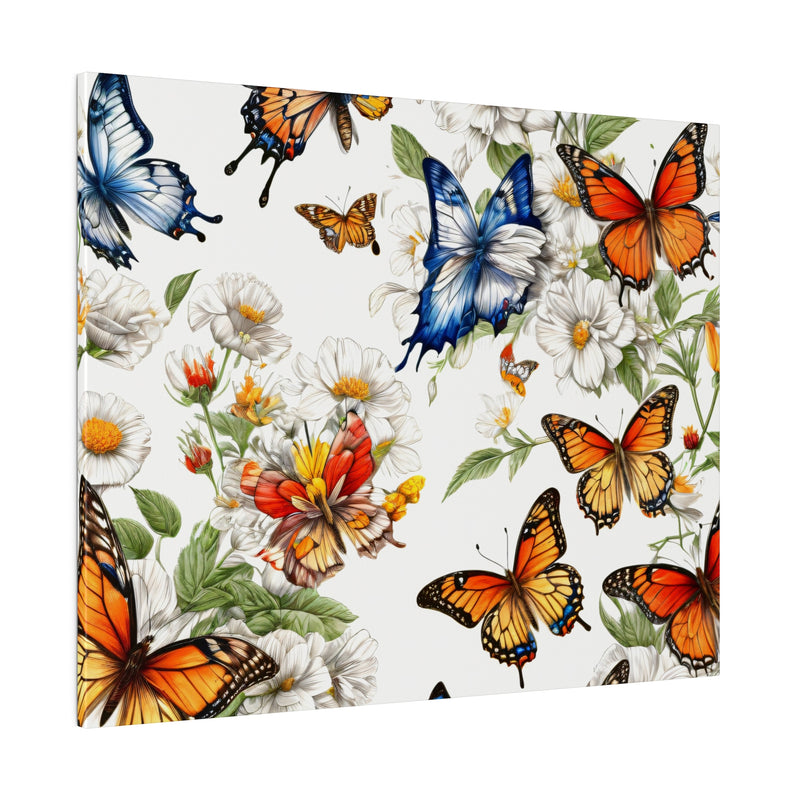 Toile mate Butterfly Prairie, tendue, 0,75"