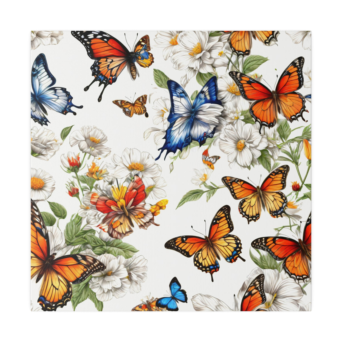 Butterfly Prairie Matte Canvas, Stretched, 0.75"