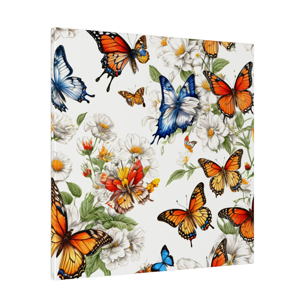 Butterfly Prairie Matte Canvas, Stretched, 0.75"