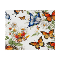 Butterfly Prairie Matte Canvas, Stretched, 0.75"