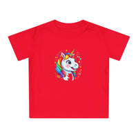 T-shirt Bébé Licorne en coton biologique