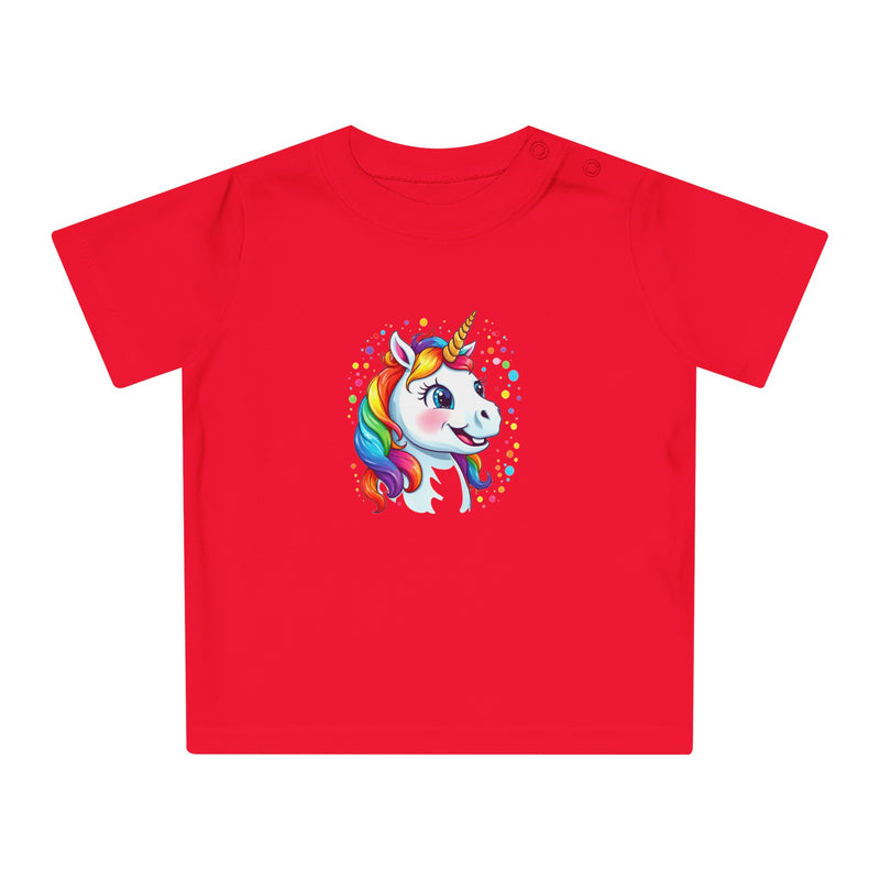 T-shirt Bébé Licorne en coton biologique