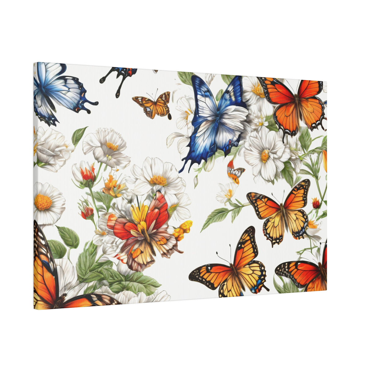 Butterfly Prairie Matte Canvas, Stretched, 0.75"