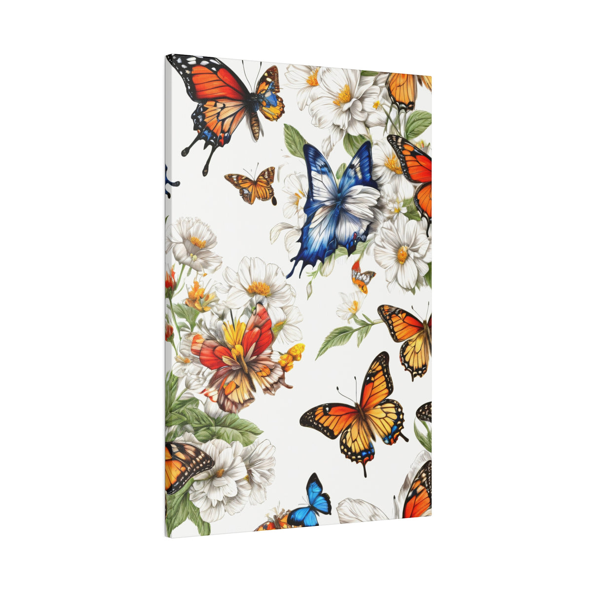 Toile mate Butterfly Prairie, tendue, 0,75"