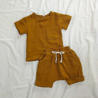 Summer Organic Cotton Baby 2 Pieces Set