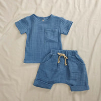 Summer Organic Cotton Baby 2 Pieces Set