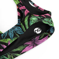 Tropical Forest Recycled Padded Bikini Top