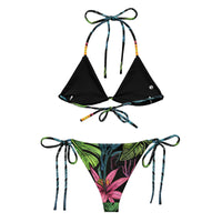 Tropical Forest Recycled String Bikini