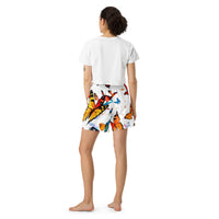 Butterfly Recycled Athletic Long Shorts